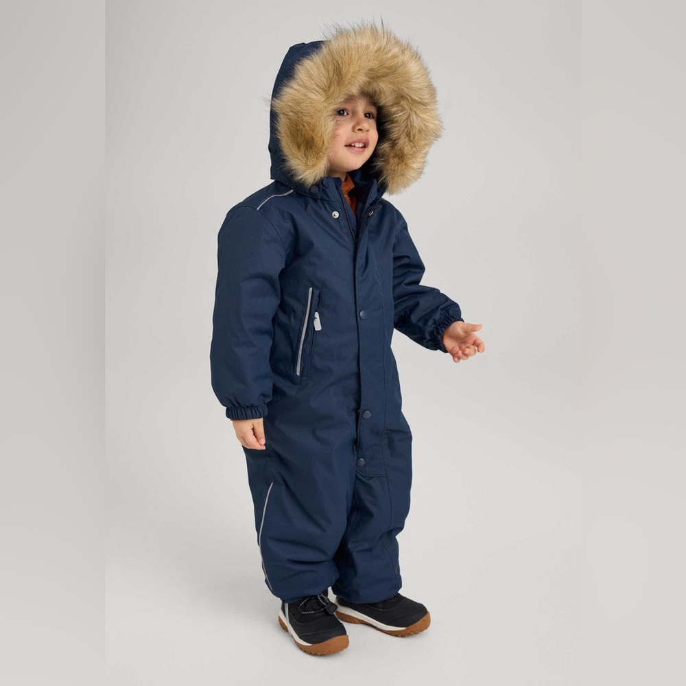 Reima Gotland navy blue toddlers' winter snowsuit size 2T